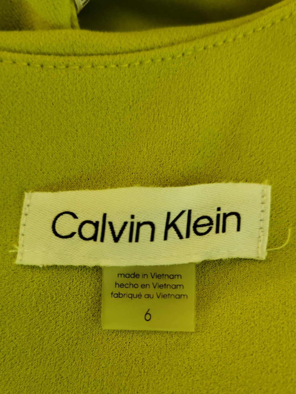 Calvin Klein Elegant Bodycon Sheath Dress. Sophisticated Classic Style. Size 6 - Picture 12 of 13
